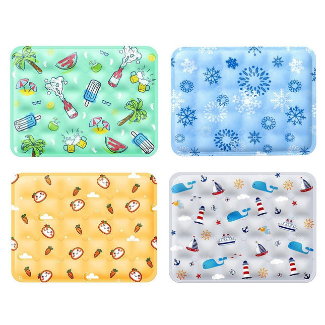 Cooling Ice Mat for Pets Summer Dog and Cat Cooling Pad Comfortable Pet Bed