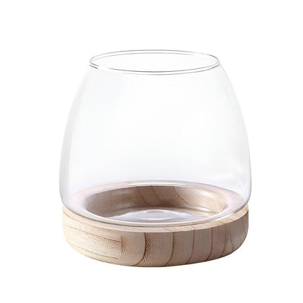 Japanese Style Small Glass Vases Fish Tank for Home Decor