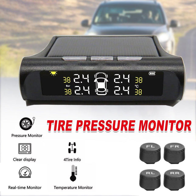TPMS Tire Pressure Monitor Built-in External Car Tire Pressure Monitoring System