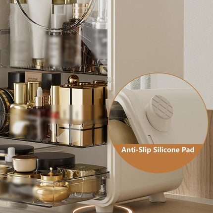 Large Capacity Desktop Organizer Makeup Organizer Storage for Home Office