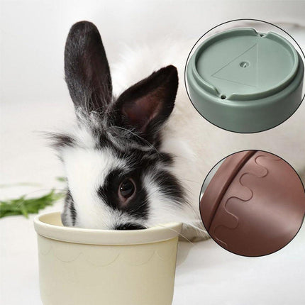 8Pcs Interactive Bunny Nesting Cups Set for Small Animals Enrichment Play Toys