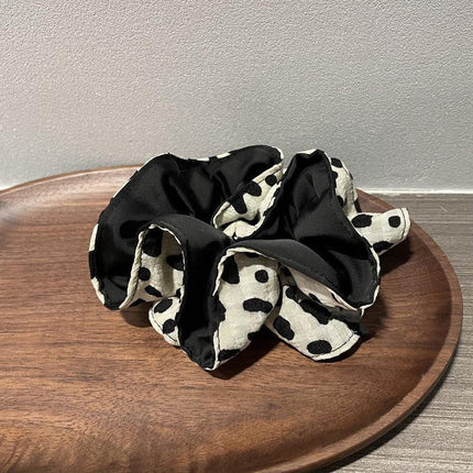 Oversize Large Scrunchies Silk Satin Elastic Hair Hair Bands Rope Tie Ponytail - Aimall