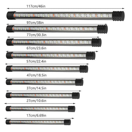 Aquarium Fish Tank Light LED Waterproof Full Spectrum Aqua Lamp RGB