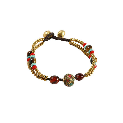 Vintage Ethnic Style Bracelet for Women Simple Weaving String Fashion Jewellery