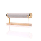 Wooden Bracelet Display Stand Single Tier Watch Bangle Holder Organizer Jewelry