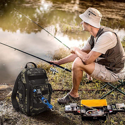 Fishing Tackle Backpack Storage Bag Shoulder Fishing Gear Bags Outdoor Backpack