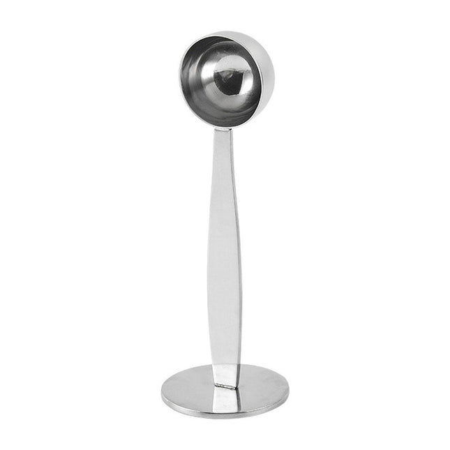 2-in-1 Coffee Spoon Espresso Measuring Spoon Powder Tamper Coffee Scoop Tamping