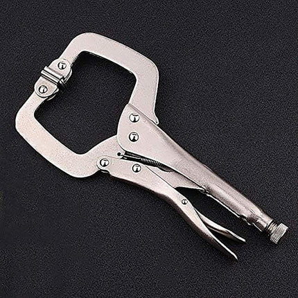 4PCS C-Type Pliers Set Pipe Clamp Square Jaw Pliers Manual Grip Hand Tool