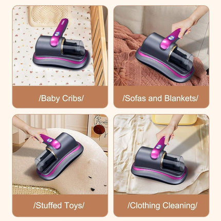 Rechargeable Wireless Mite Removal Vacuum UV Sterilizer Portable Home Bed Clean