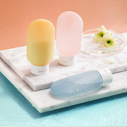 6PCS Travel Bottles Tube Squeeze Shampoo Shower Empty Lotion Sub-bottling - Aimall