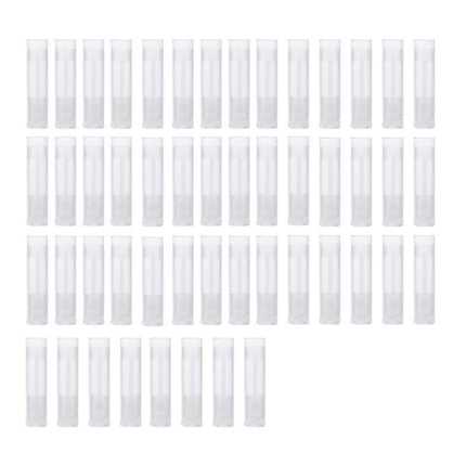 10/30/50/100x Clear Lip Balm Tubes Caps 5g Transparent Empty Lipstick Container - Aimall