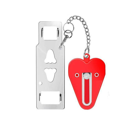 Portable Door Lock Security Safety Travel Hotel Home Addalock Safe Lock NEW - Aimall