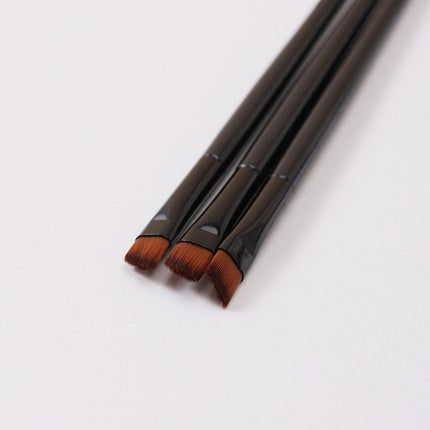 100PCS Black Portable Single Eyeshadow Blending Brush 10cm Eye Makeup Brushes