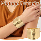 Wide Edge Exaggerated Bangle Fashion Bracelet Vintage Style Premium Jewellery