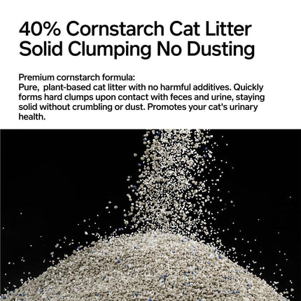 Pidan Corn starch Bentonite Mixed Cat Sand 4 Pack