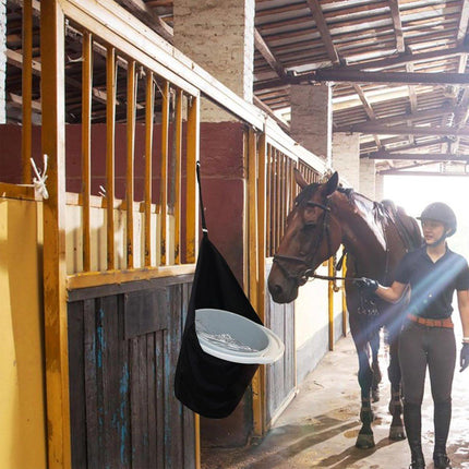 Equestrian Stable Bucket Bag Outdoor Horse Riding Bucket Bag for Horse Supplies