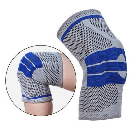 Knee Support Pads Brace Protector Full Gel Sports Joint Medial Gym Patella Strap Red - Aimall
