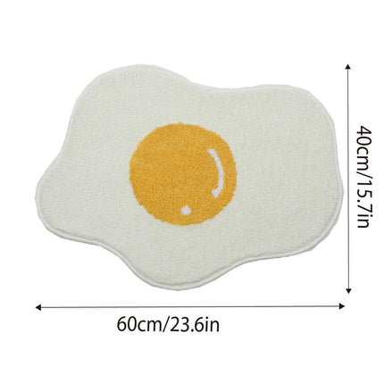 Simple Irregular Living Room Rug Bedroom Bedside Floor Mat Soft Modern Carpet
