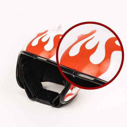 2PCS Mini Pet Chicken Helmet Protective Headgear Set Waterproof Cartoon Design