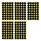 25mm 40 Dots - 5 Sheets