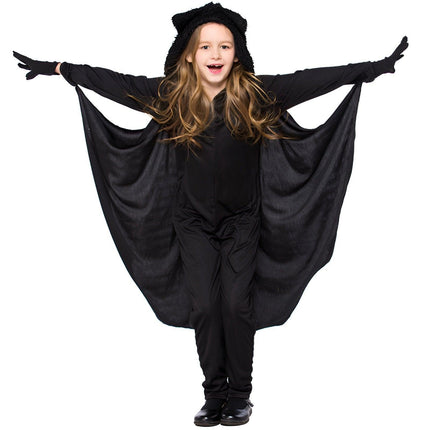 Children Bat Costume Halloween Animal Outfit Kids Stage Performance Wear Fun - Aimall