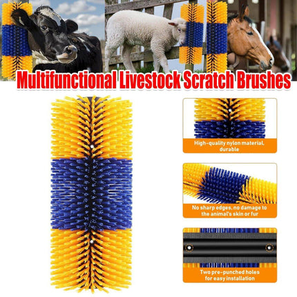 Multifunctional Livestock Brush Massage Scratching and Cleaning Rubbing Brush