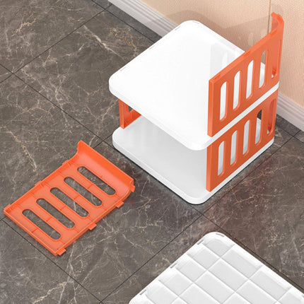 7/8 Tier Shoe Rack Multi Layer Foldable Plastic Home Doorway Storage Organizer