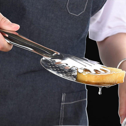 3pcs Stainless Steel Food Tongs Multifunctional Kitchen Cooking Serving Clips