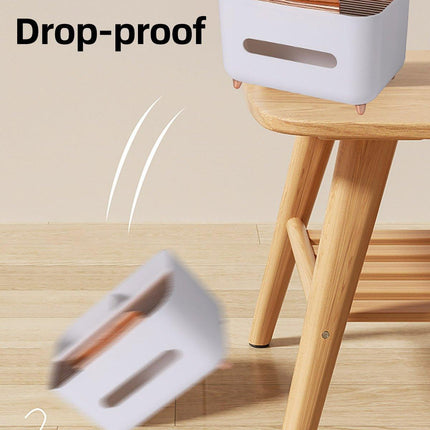Tissue Box Dispenser Storage Box Napkin Case Remote Control Box Multi-Function