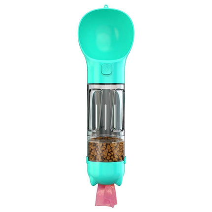 Portable Pet Water Drink Bottle Dog Travel Bowl Dispenser Rubbish Disposal Bags