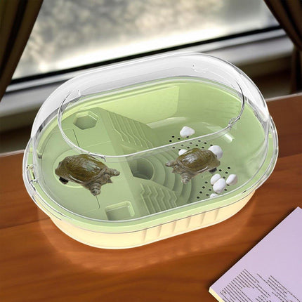 Household Large Turtle Jar Plastic Tank For Pet Reptile Turtle Care Supplies