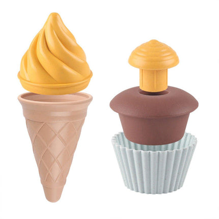Kids DIY Ice Cream Model Toys Simulation Cake Food Play Set Educational Toy