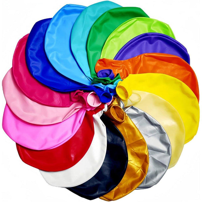 15PCS 36 Inch Large Round Balloons Party Decor KTV Bar Atmosphere Latex Balloons
