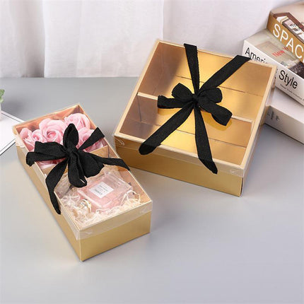10PCS Gift Boxes Chocolate Wedding Valentine Box Candy  Cookie Packing Case Aimall