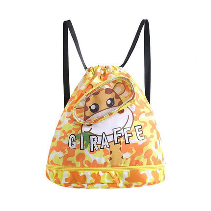 Children Waterproof Swim Backpack Durable Storage Bag Beach Pool Outdoor Travel - Aimall