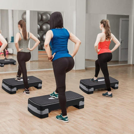 Plastic Fitness Step Pedals Small Exercise Platform for Aerobic Workout Training