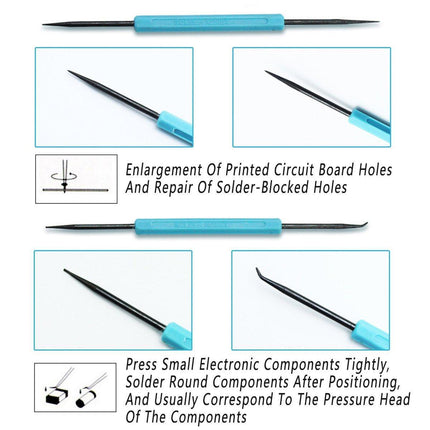 6pcs Soldering Iron Repair Kit Welding Fluxing Tools for Electronics Maintenance