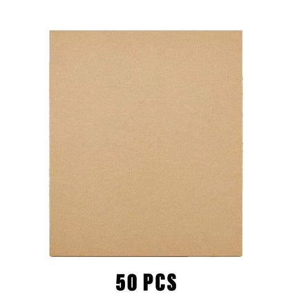 50pcs Corrugated Cardboard Sheets Express Carton Spacer Gasket Packing Material