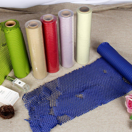 Honeycomb Flower Wrap Waterproof Art Texture Kraft Paper Floral Wrapping Paper