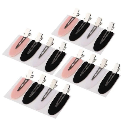 No Bend Hair Clips No Crease Hair Clips Fix Pin Barrette For Makeup Women Girl - Aimall