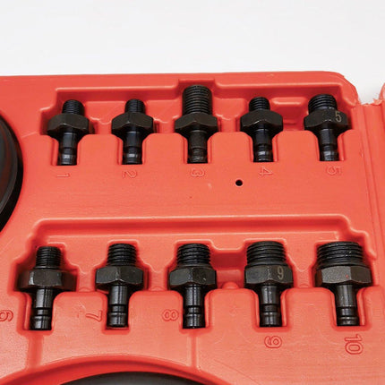 12pc Engine Oil Pressure Testing Gauge Diagnostic Auto Tool Set Kit Tester