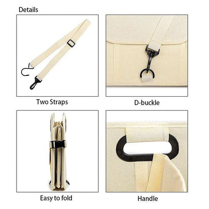 Car Organiser Boot Storage Box Foldable Trunk Organizer for Vehicle Storage