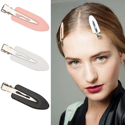 No Bend Hair Clips No Crease Hair Clips Fix Pin Barrette For Makeup Women Girl - Aimall