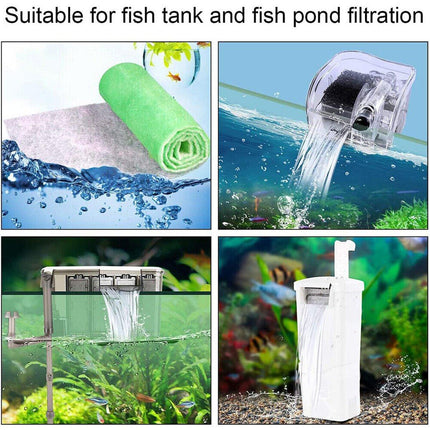 Aquarium Filter Sponge Foam Cotton Pad for Fish Tank Pond Pump Replacement