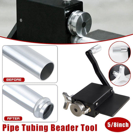 5/8inch Pipe Hose Bead Roller Tool for Clamping Intake Intercooler DIY Holder