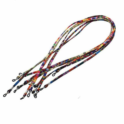 5 PCS Colorful Sunglasses Strap Eyeglass Chain Reading Glasses Holder Neck Cord - Aimall