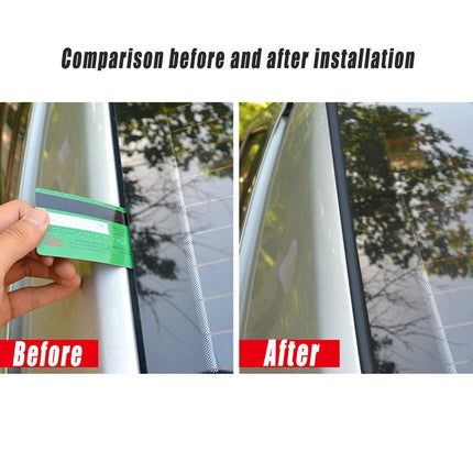 Car Windshield T-Shape Sealing Strip Window Gap Weatherproof Trim Roof Seal