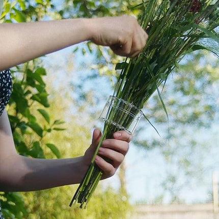 Spiral Ikebana Stem Holder Ring Vases Flower Bouquet Floral Arranger Tool DIY