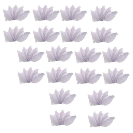 Up to 100PCS Micron Paint Paper Strainers Sieve Filter Nylon Mesh Net Funnel - Aimall