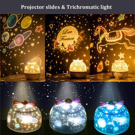 Starry Sky Projection Lamp HD Night Light Atmosphere Projector Creative Gift